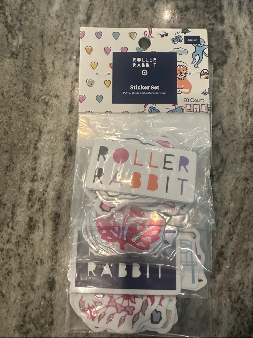Roller RabbitxTarget Sticker Pack